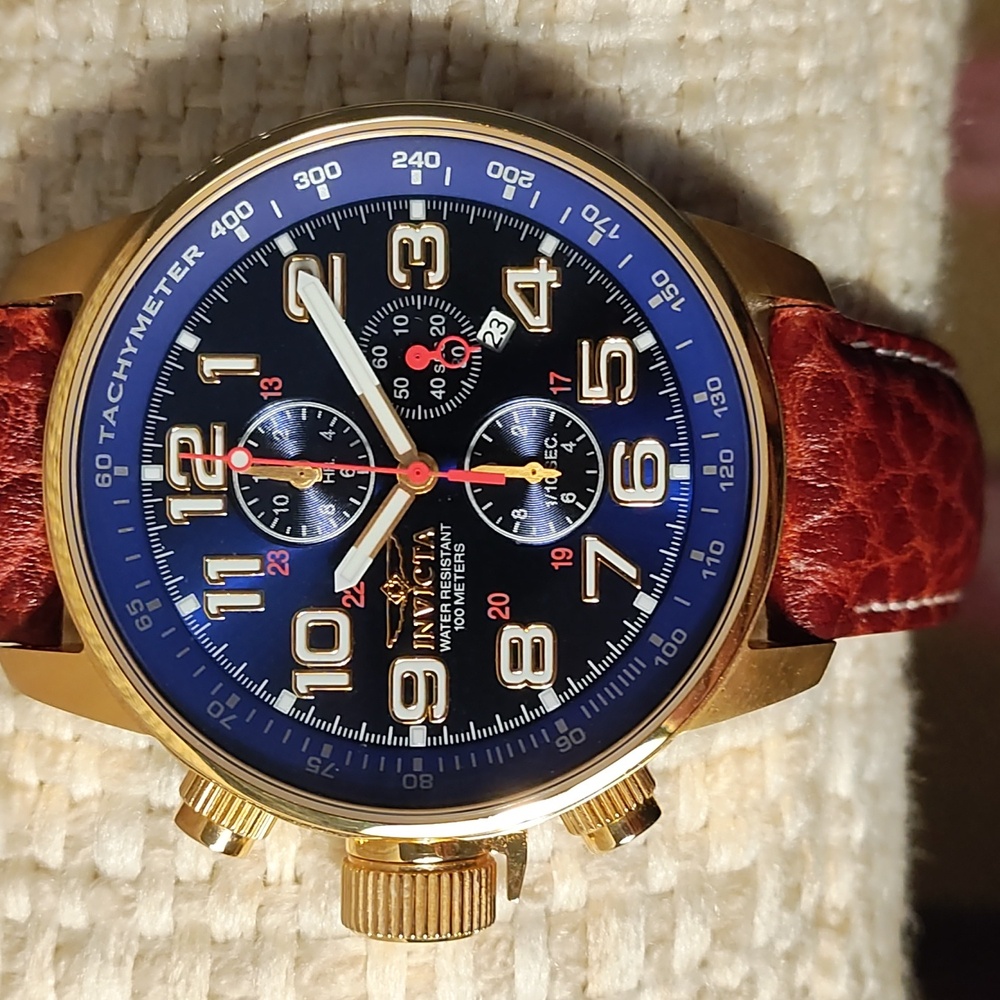 PRICE DROP - Men's Invicta I Force Chronograph Warch. NEW BATTERY.